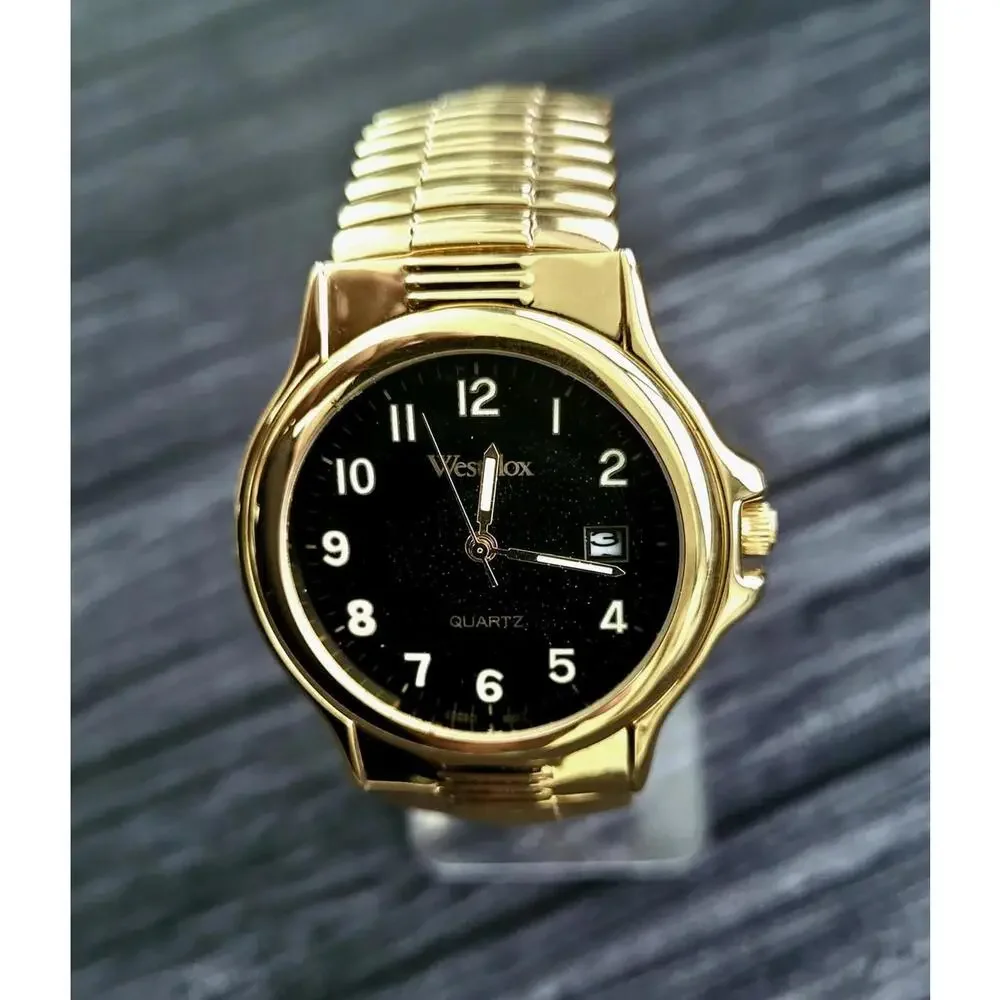 Rare Vintage Westclox Mens Stretch Watch Excellent‎ Condition